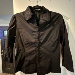 ~Wanko~ Black Button-Up Shirt